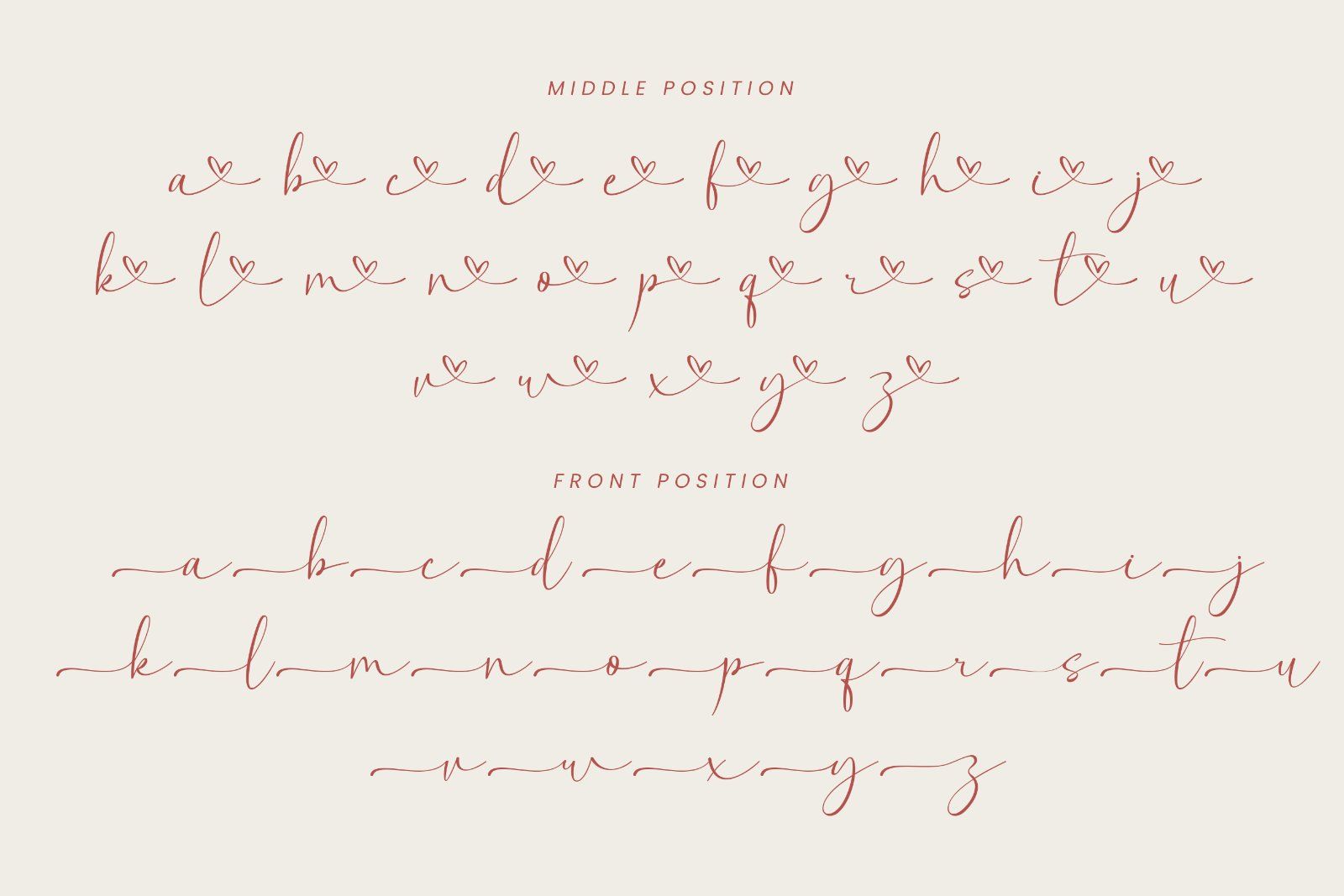Love Mine | A Script Romantic Font — image 8