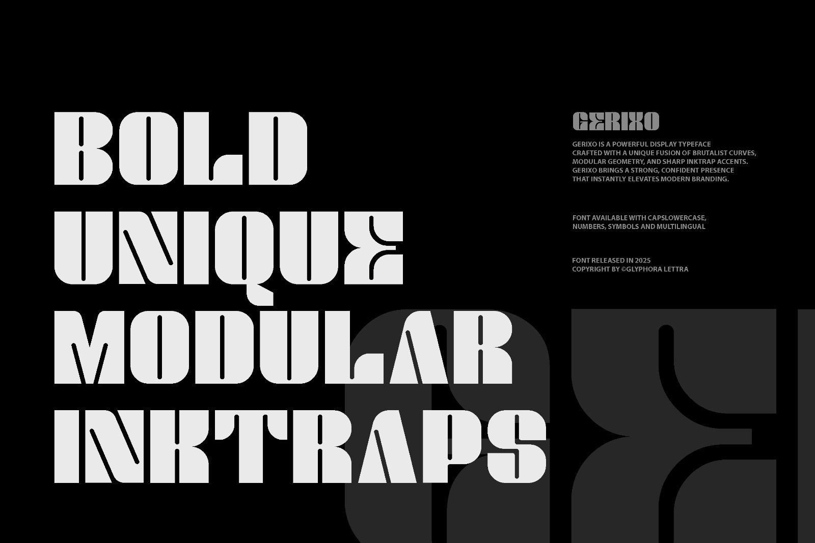 Gerixo - Bold Display Sans Serif — image 10