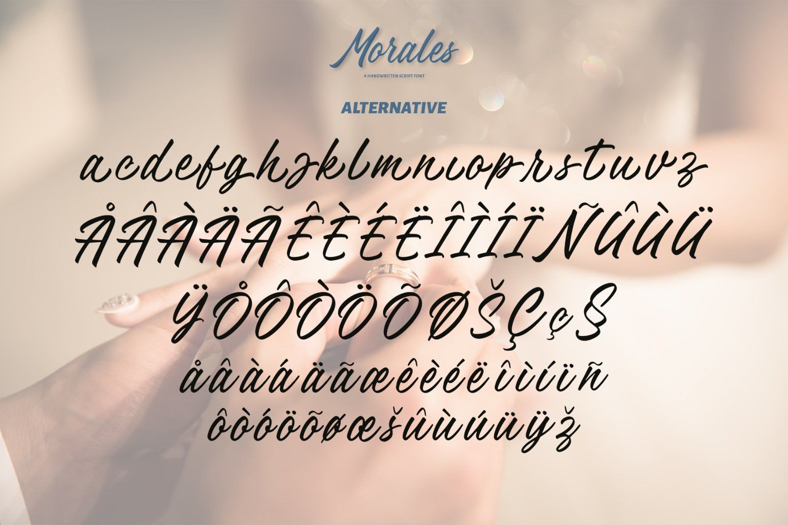 Morales - Handwritten Font — image 6