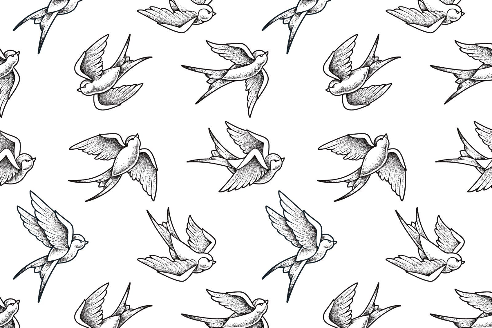 Old School Tattoo Birds — image 6