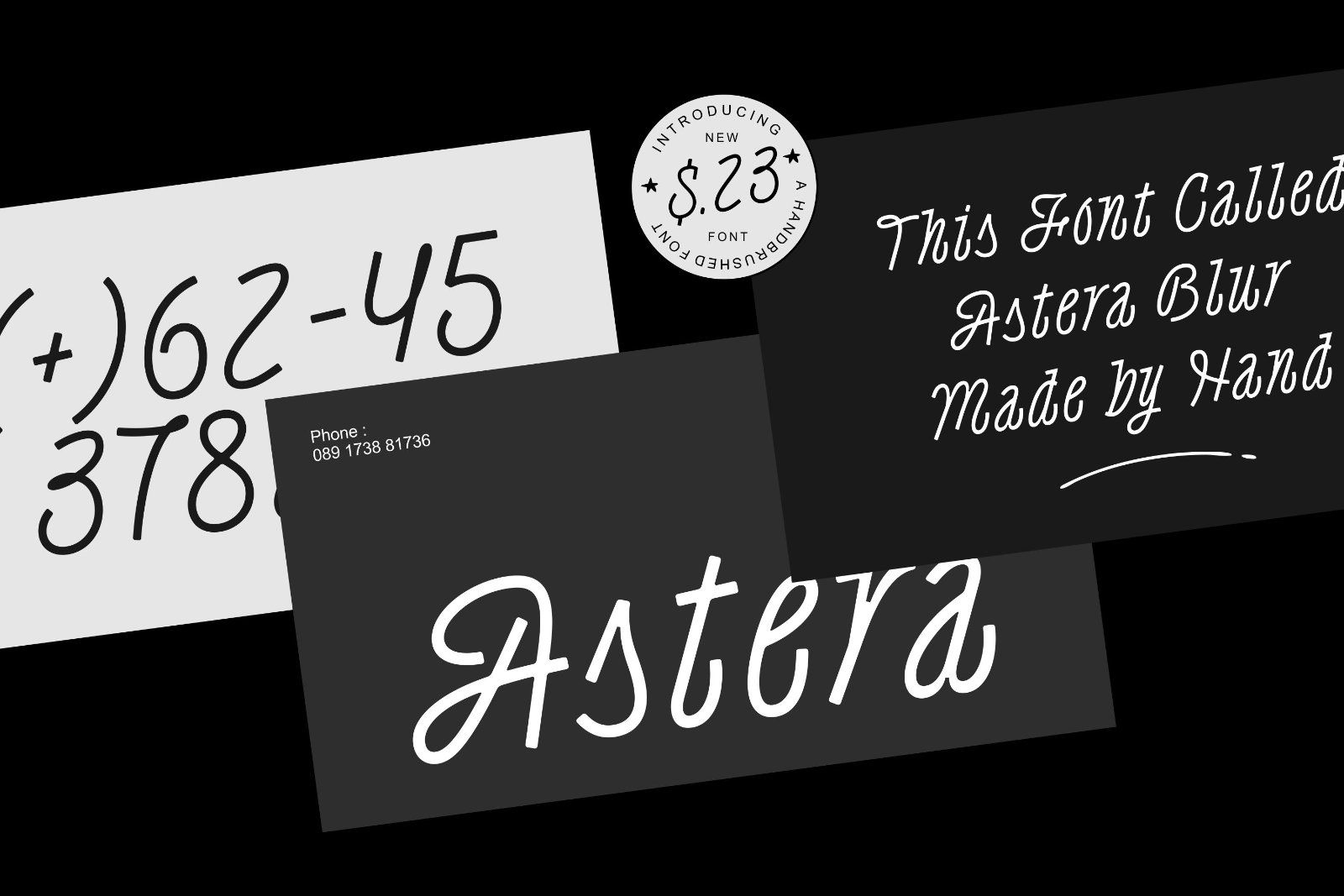 Astera Handwritten Script Font — image 6