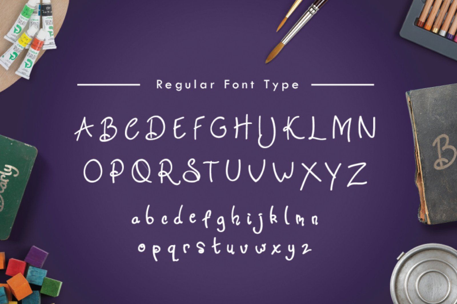 Bearley typeface handwritting font — image 6
