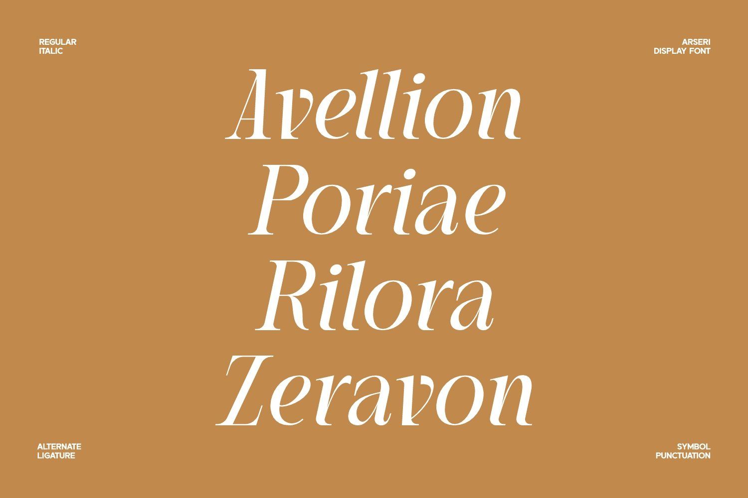 Arseri – Elegant Serif Display Font — image 6