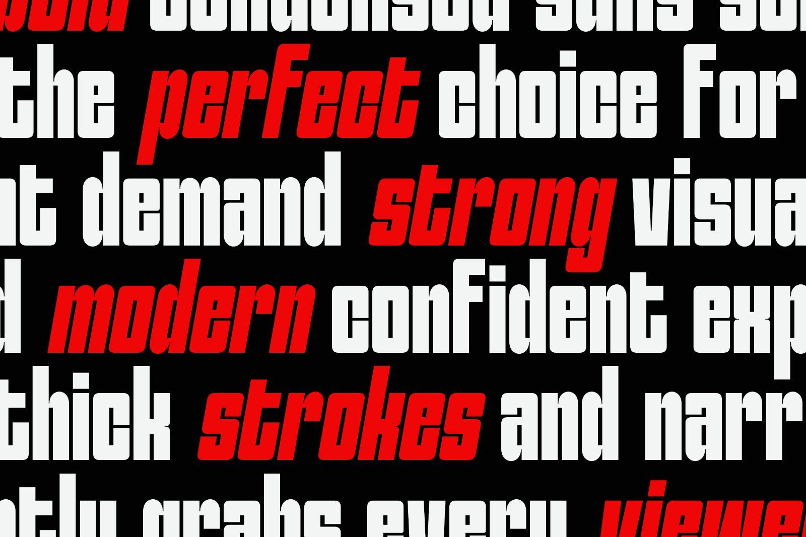 Mont Blanc - Condensed Sans Serif — image 6