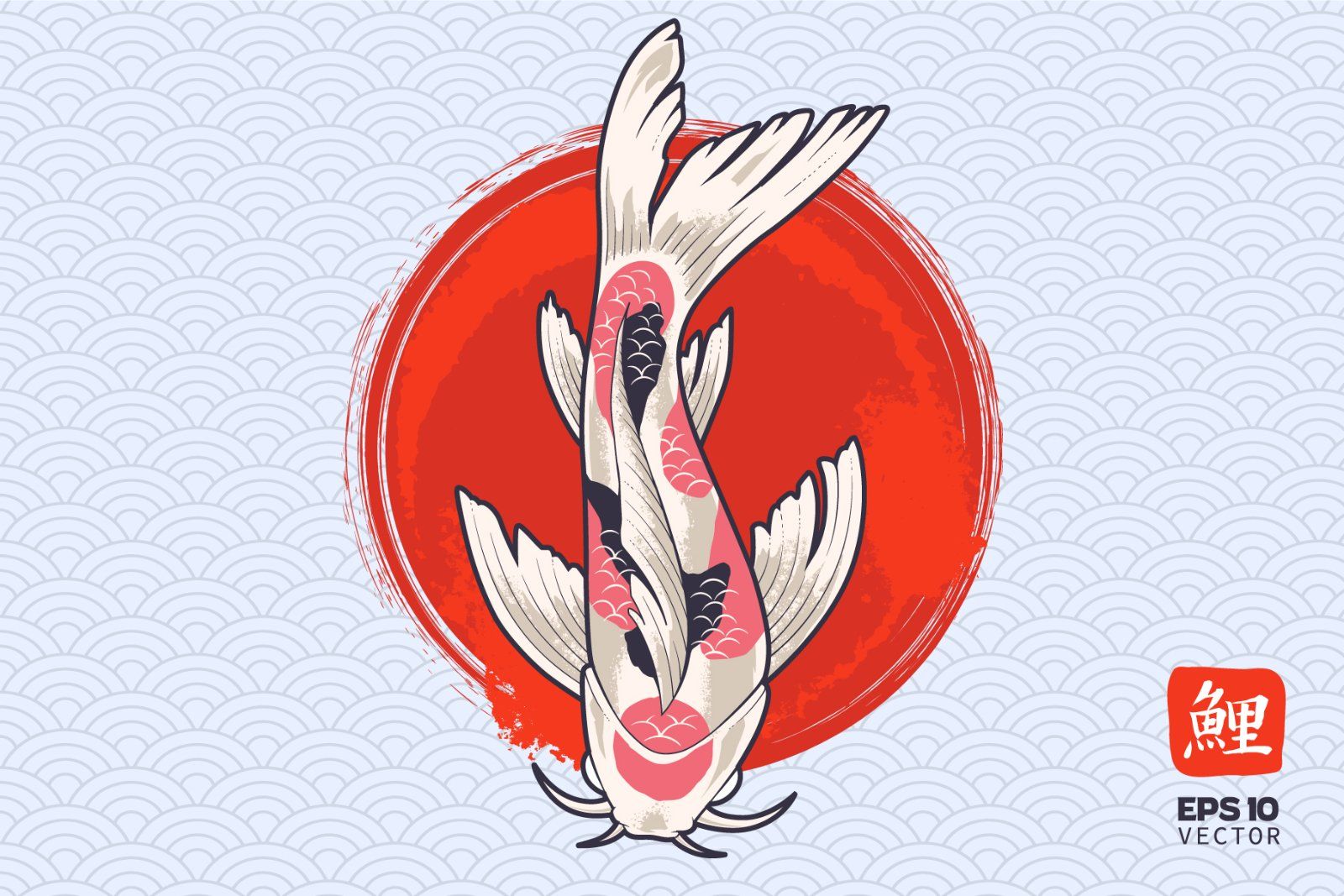 Koi Fish Vector Set — image 6