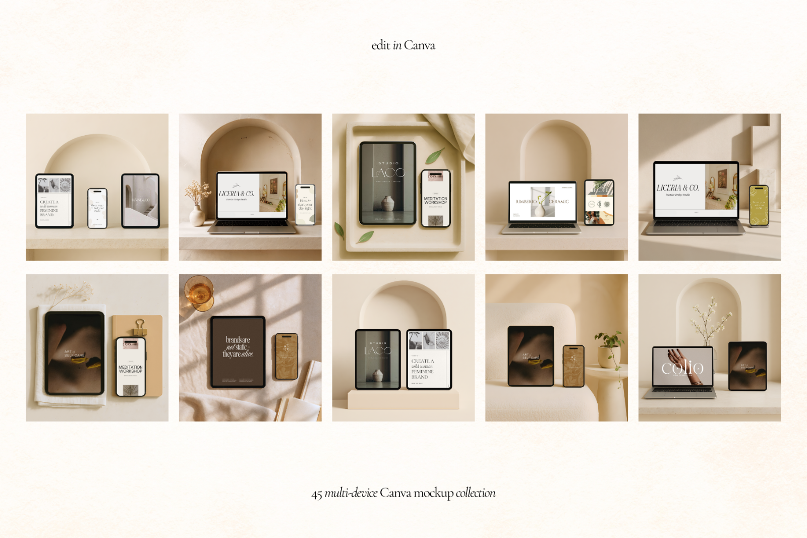 45 Multi Device Canva Mockups — image 5