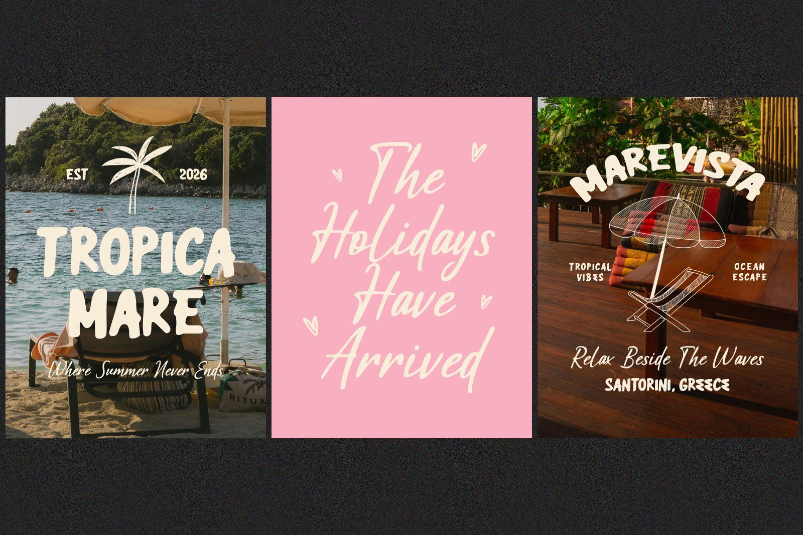 The La Cabane Vintage Duo Font — image 5