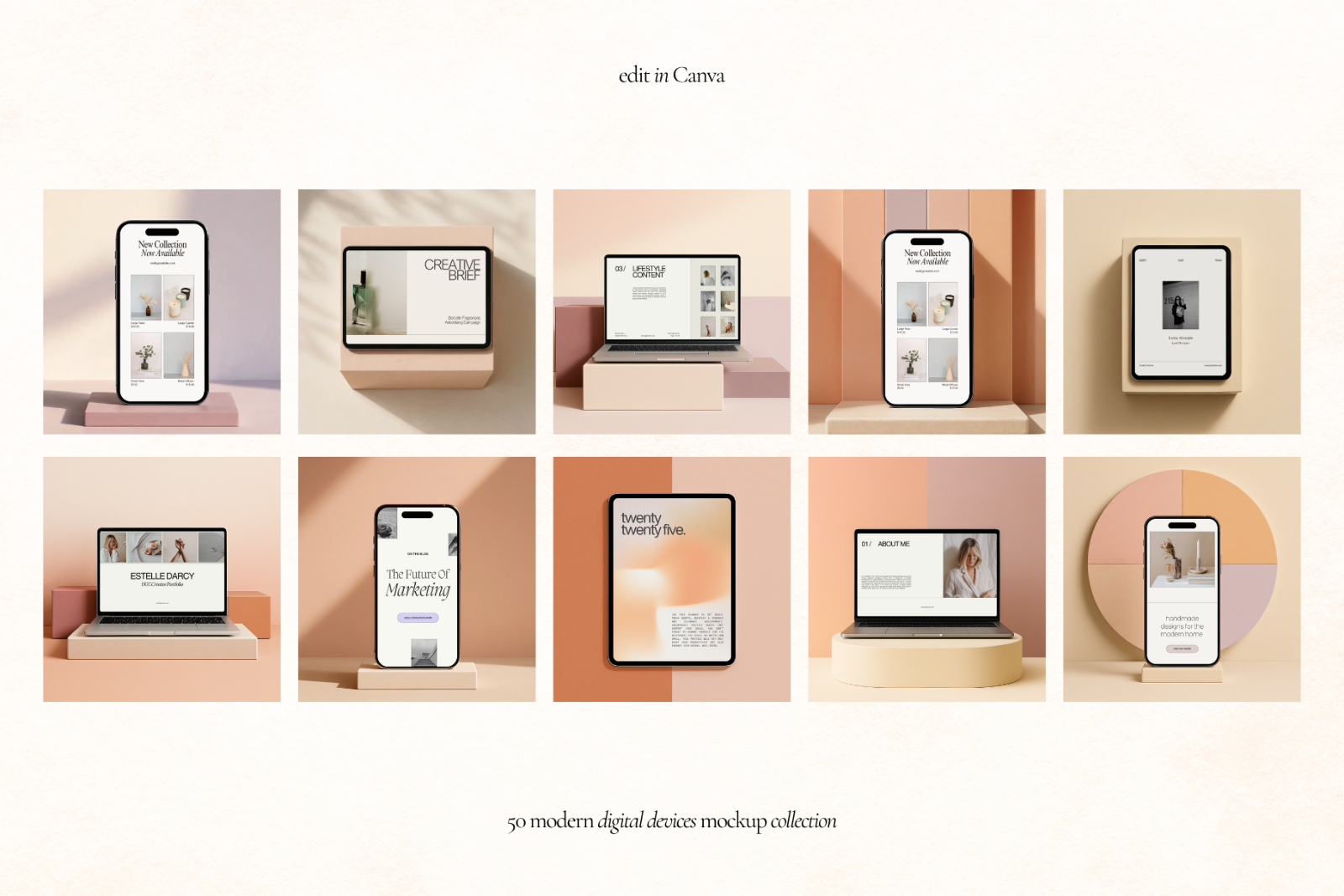50 Digital Devices Canva Mockups — image 6