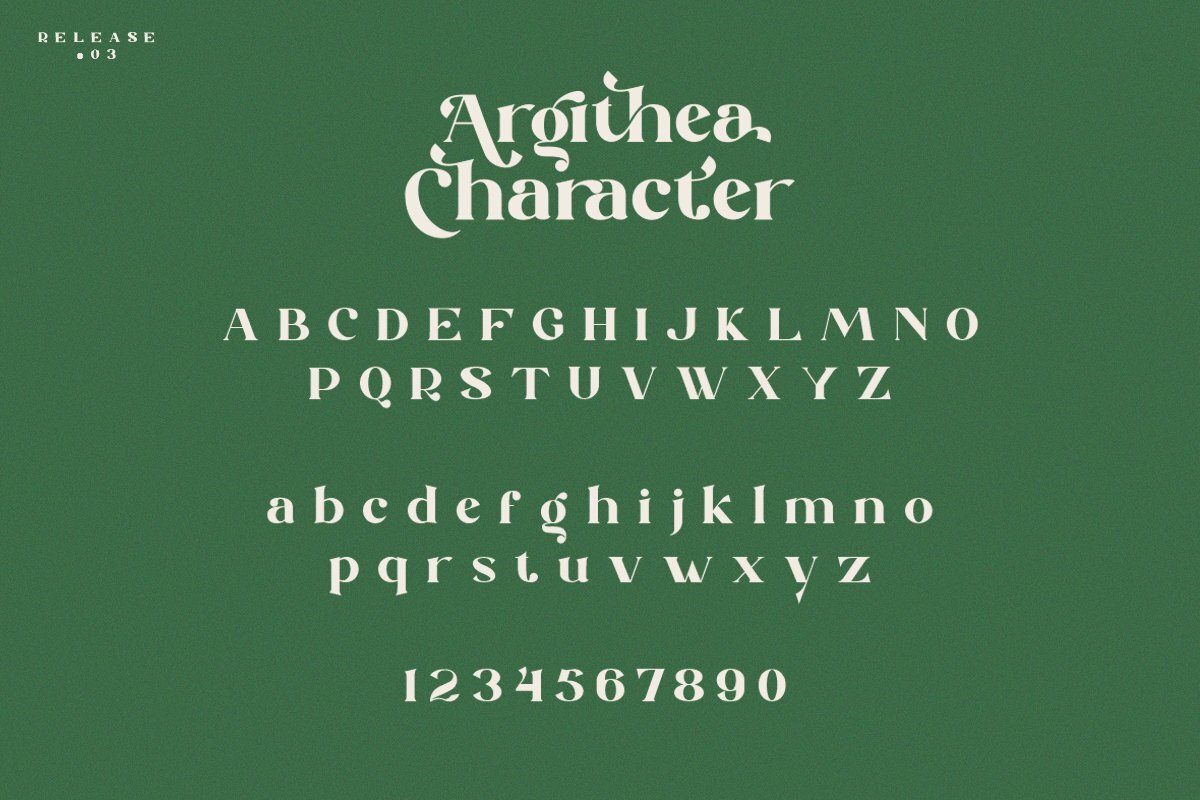 Argithea | Modern Serif Font — image 10