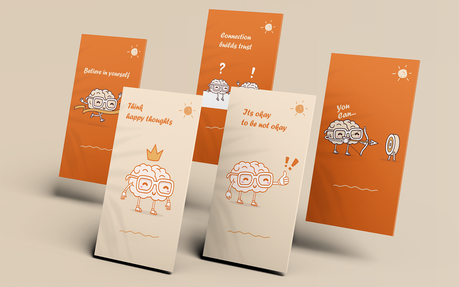 Positive Vibes Illustration For Social Media Stories — image 2