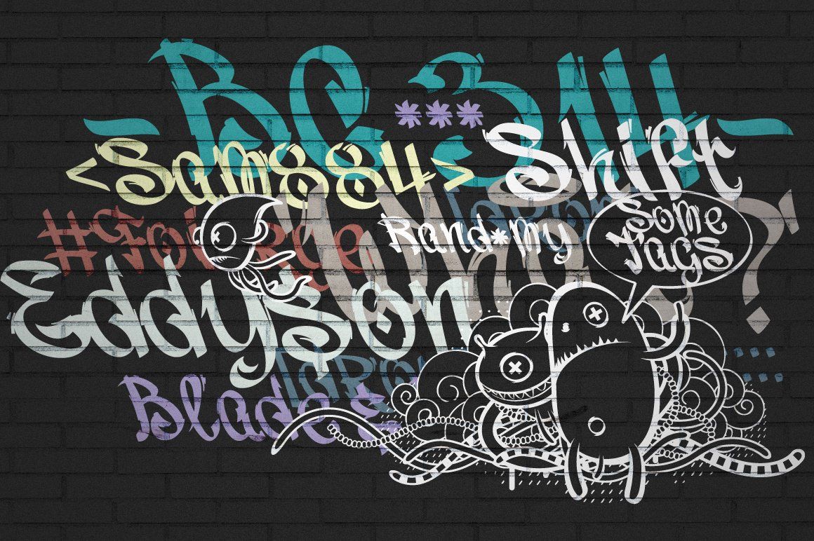 Vandal - Graffiti Font — image 8