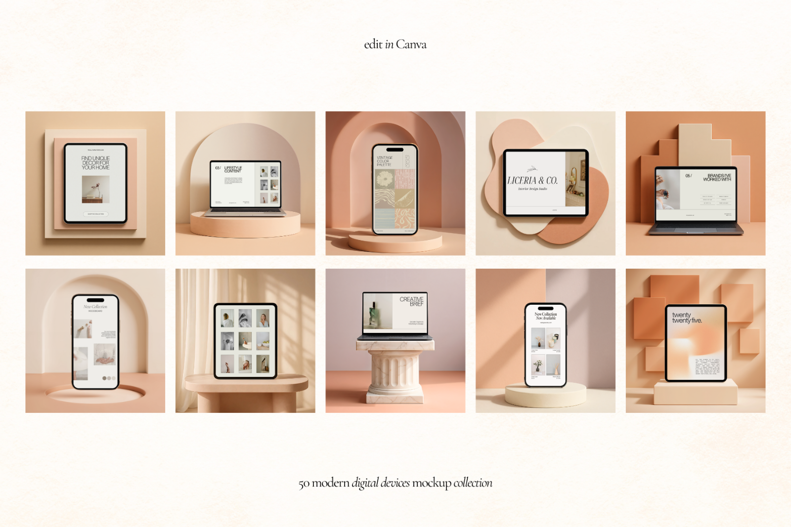 50 Digital Devices Canva Mockups — image 7