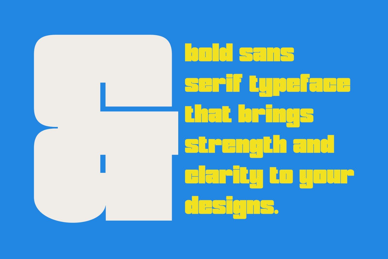Rough | Bold Sans Serif Font — image 9