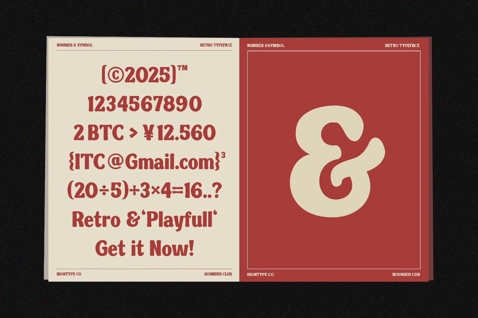 Rounder Club - Retro Bold Typeface — image 7