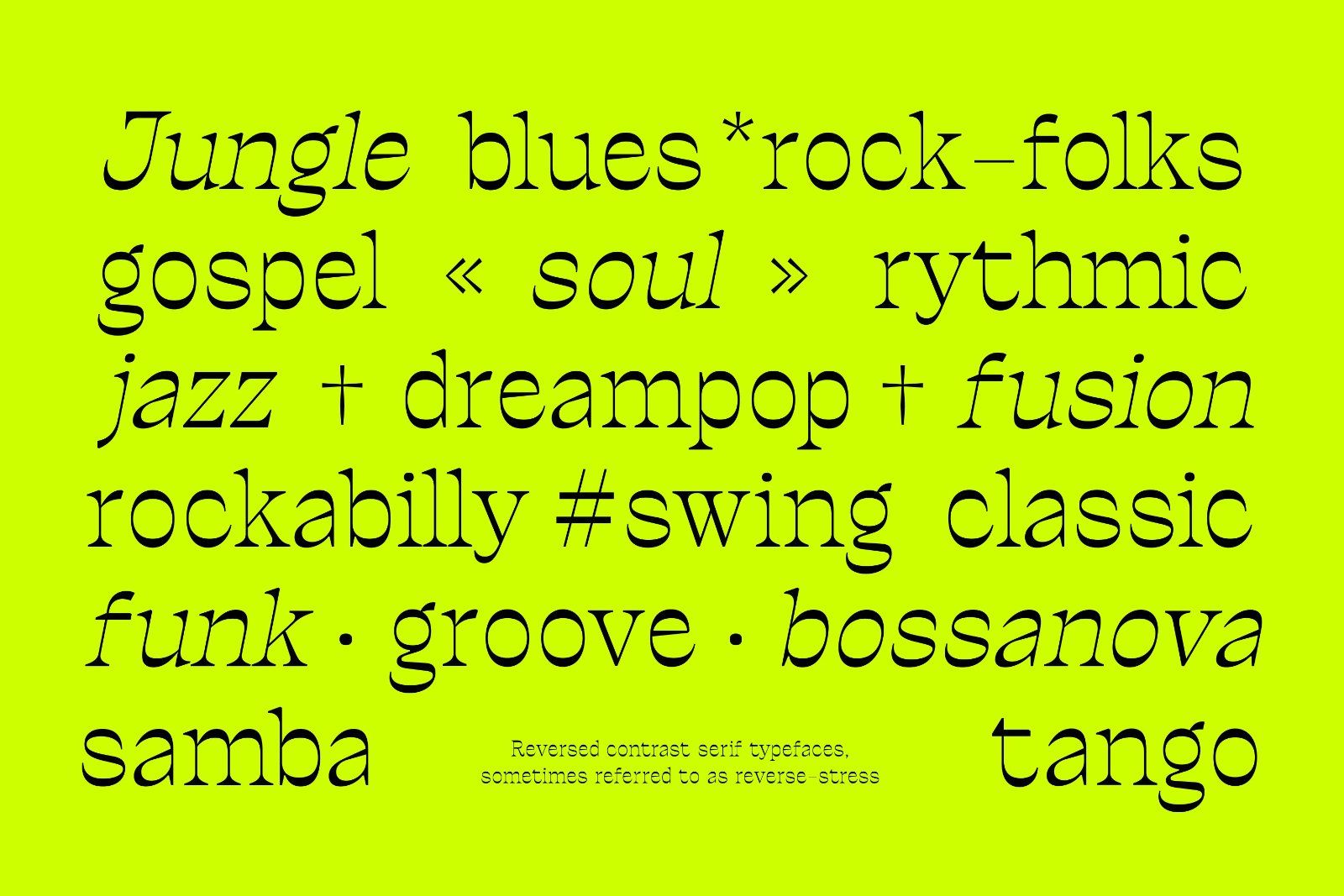Ronders Reverse Contrast Font — image 7