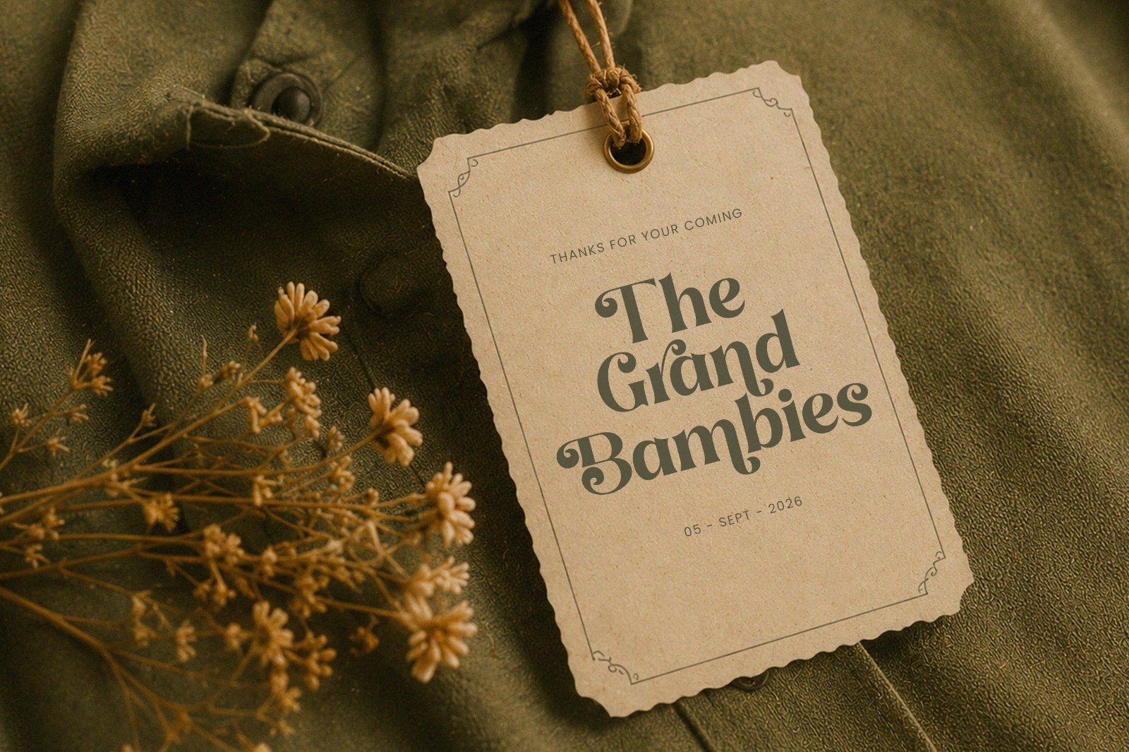 Grand Bambies | Vintage Retro Serif Font — image 5
