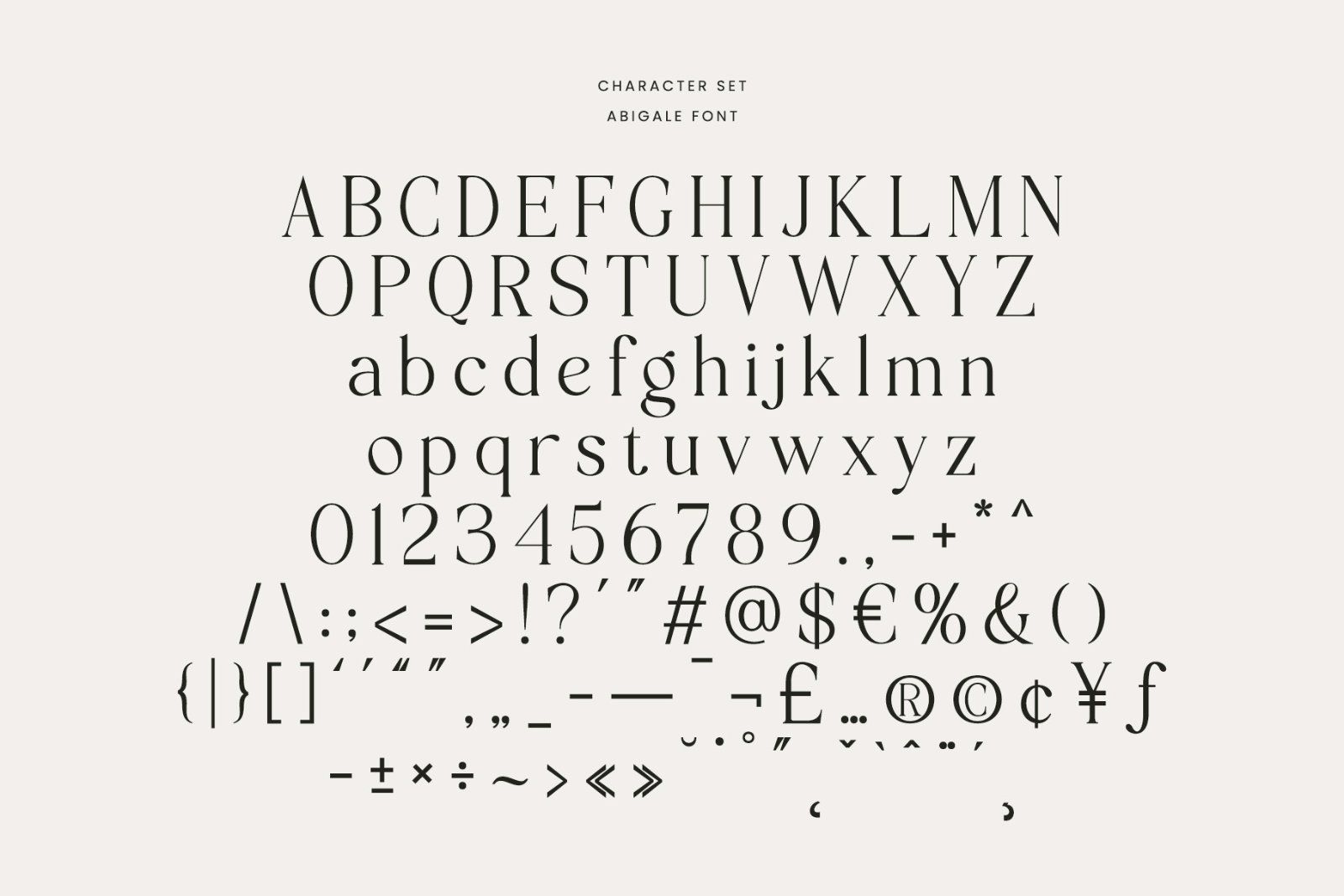 Abigale | Modern Serif Font — image 11