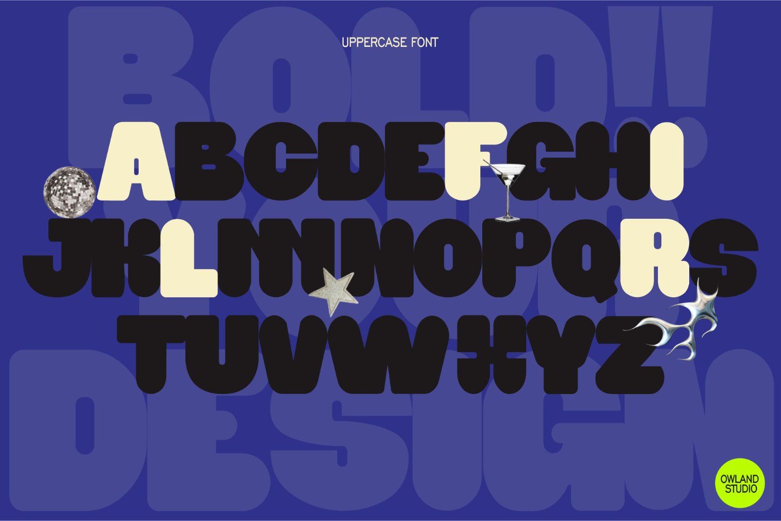 MIDNIGHT PARADISE - BOLD SANS SERIF — image 7