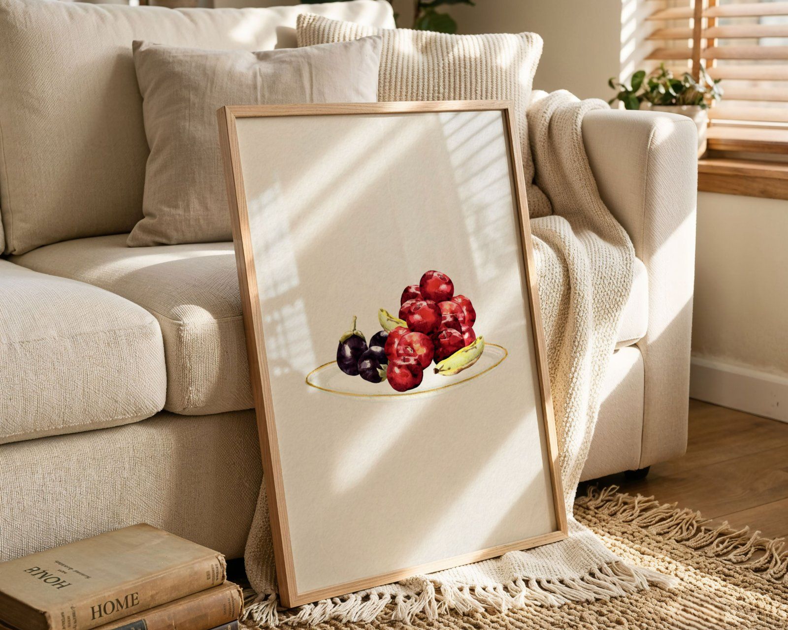Vertical frame glass reflection Mockup, 3x4 ratio editable PSD — image 5