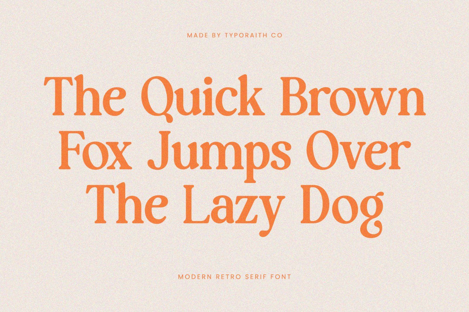 Grove Peach | Modern Retro Serif — image 8