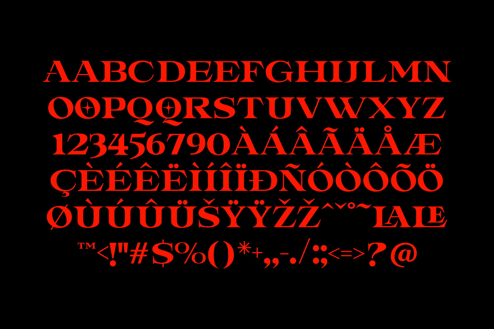 LANDMINE - DISPLAY SERIF — image 6