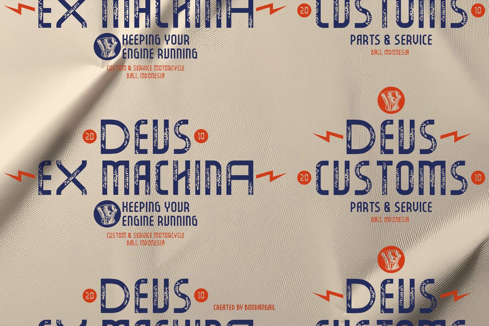 Goracero | Modern Badge Font — image 7