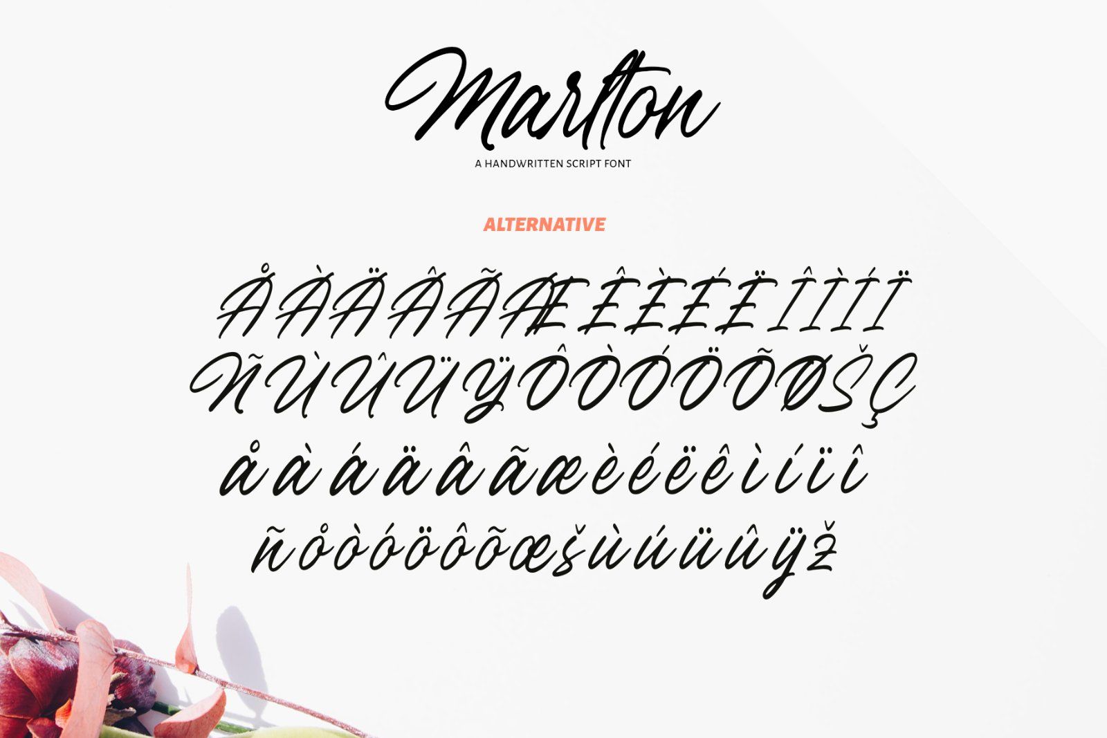 Marlton - Handwritten Font — image 7