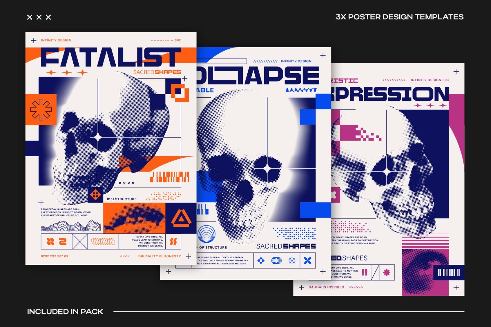 Brutalist Blocks Vector Pack — image 8