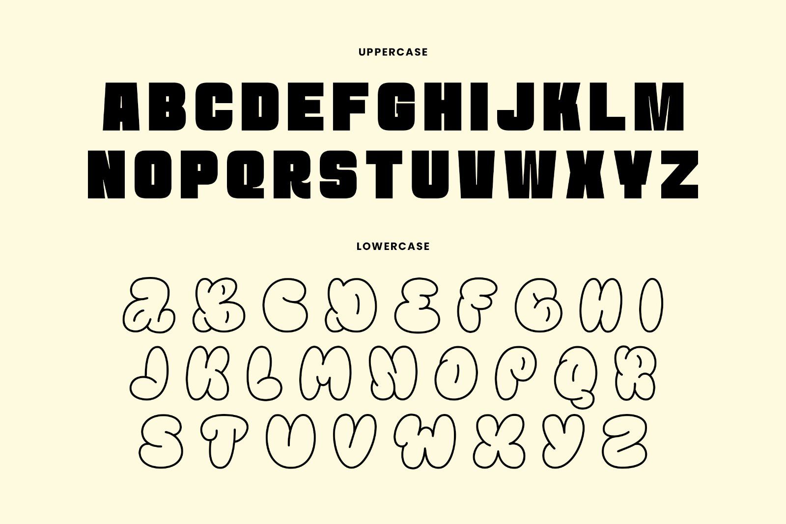Moreno | Combination Display Font — image 7
