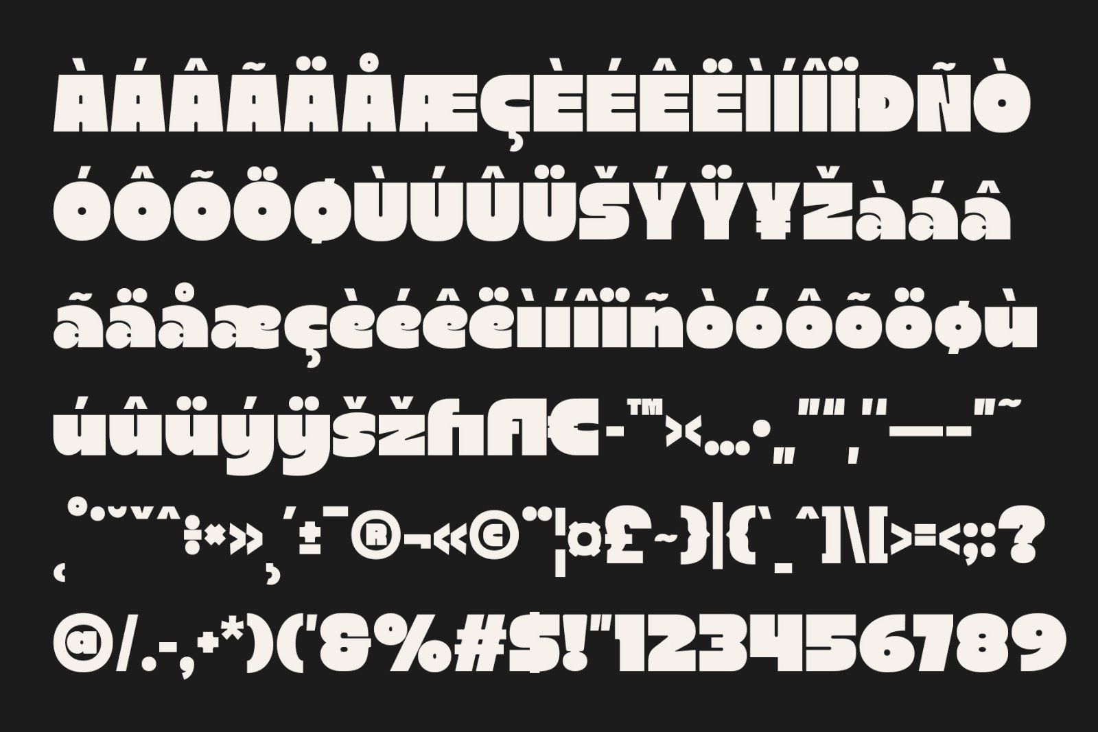 Megra | Modern Heavy Sans Serif Font — image 11