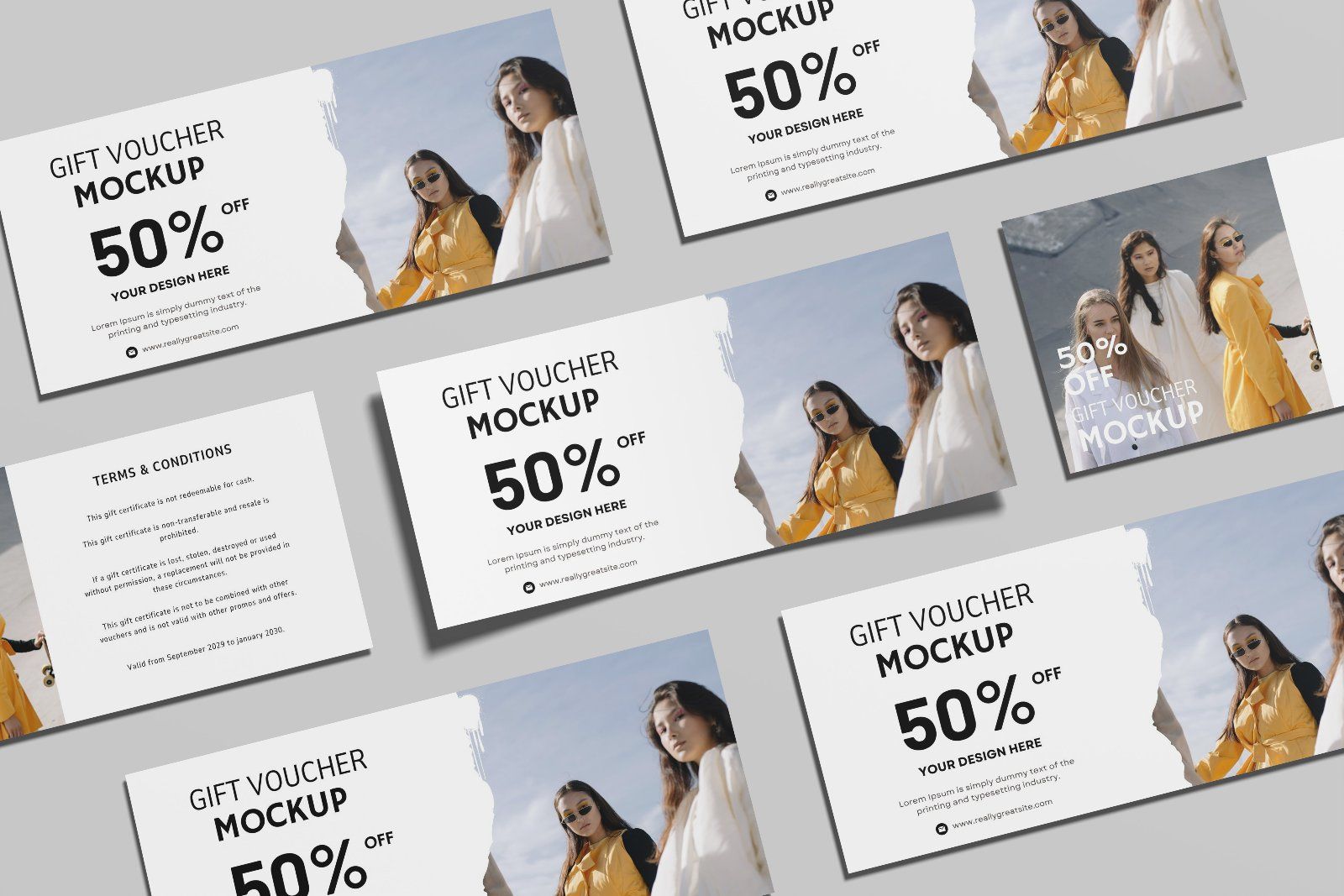Gift Voucher Mockup — image 7