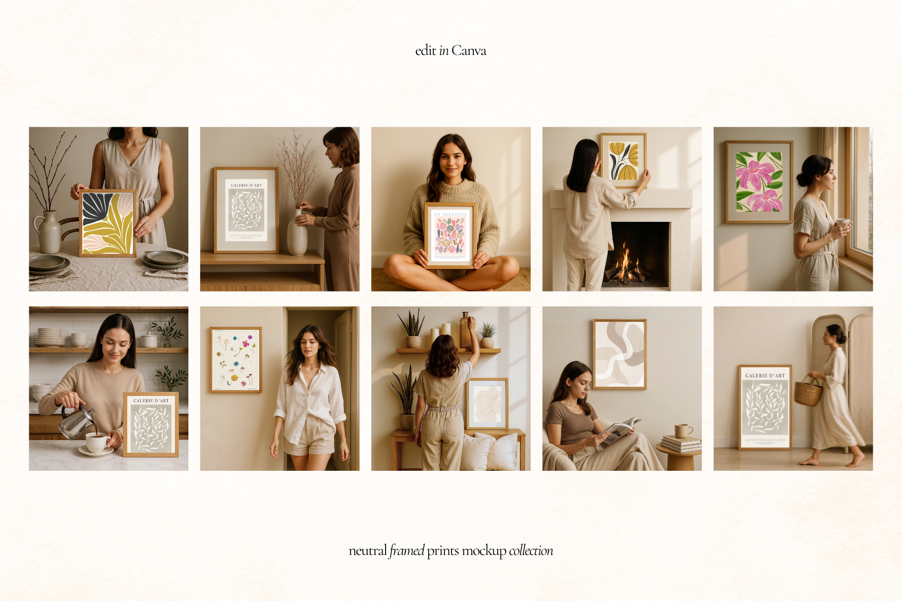 50 Frame Mockups for Canva — image 7