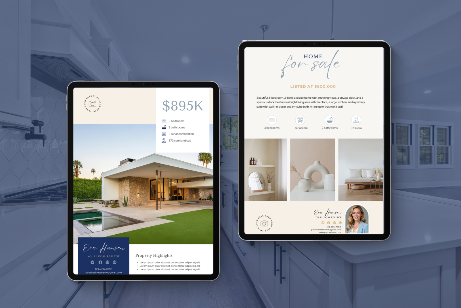 10 Real Estate Flyer Canva Templates — image 7