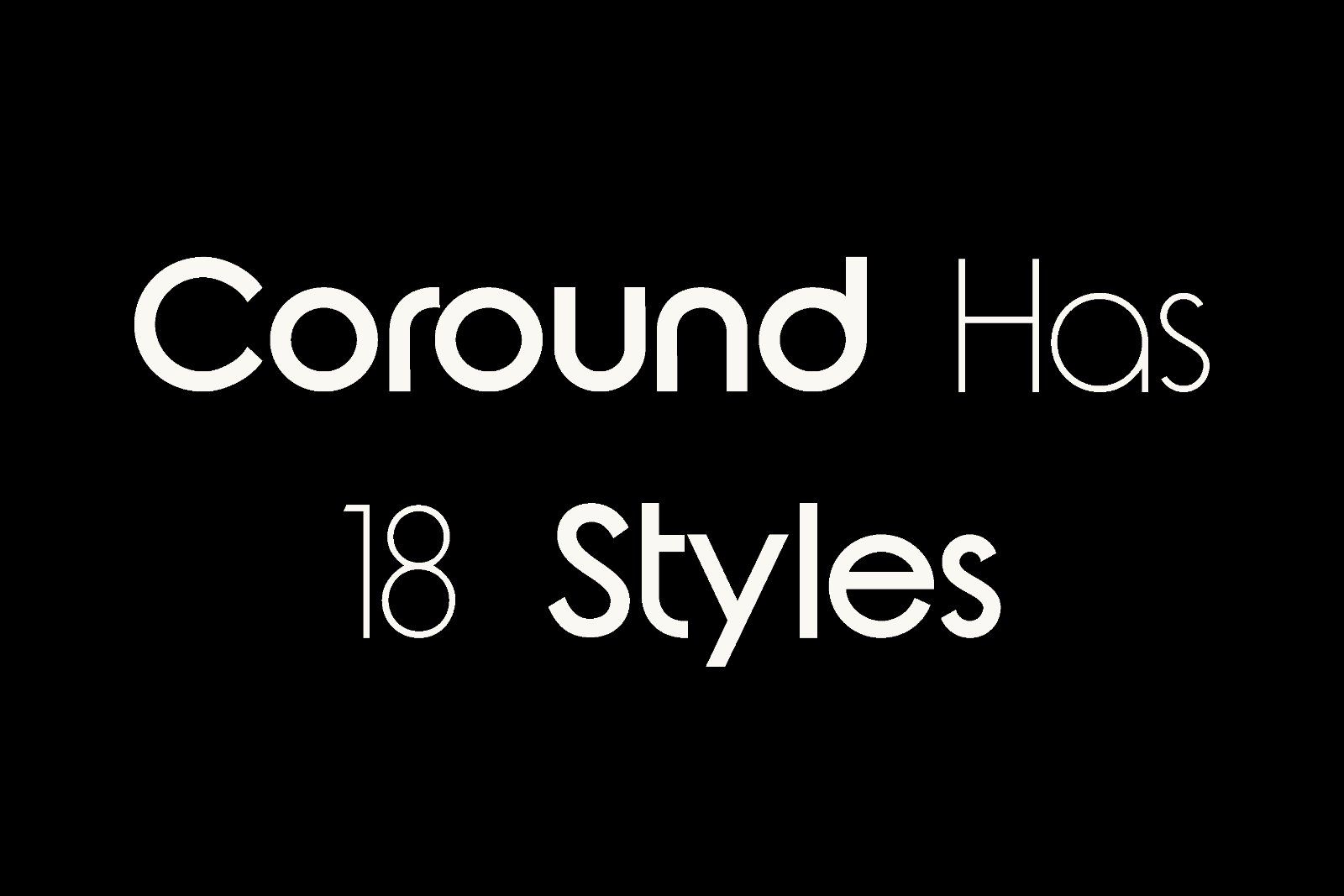 Coround -  Logo Font Family — image 9