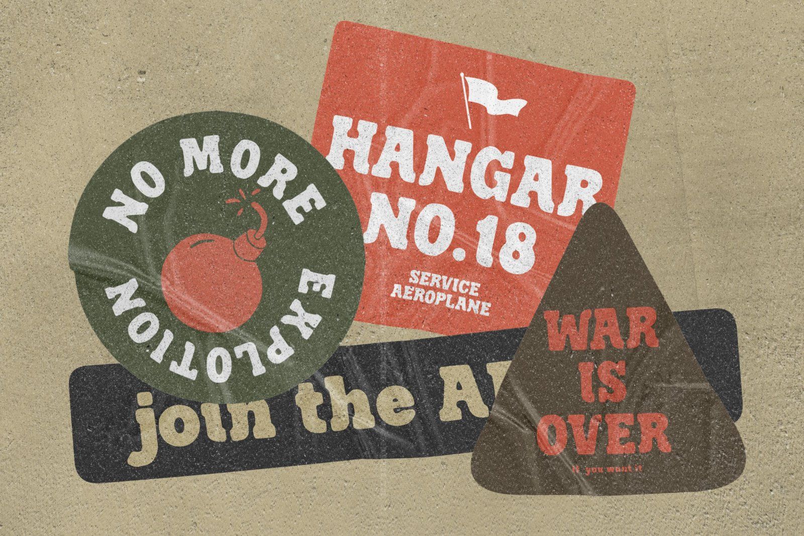 Troops Retro&nbsp;Typeface — image 7