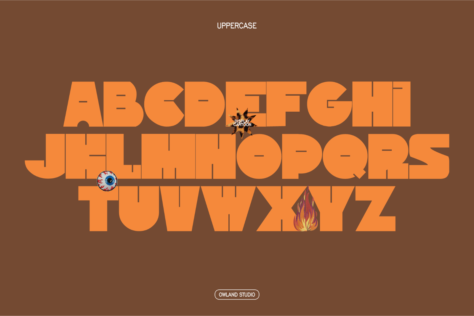 BROWN SUMMER - CARTOON FONT — image 7