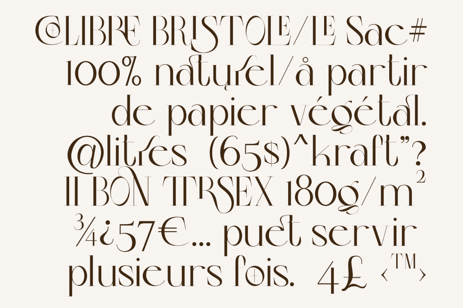 Colibre Bristole Pro | Serif Font — image 7