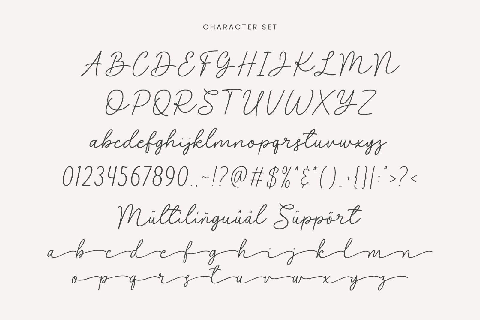 Come Here | A Sweet Monoline Font — image 7