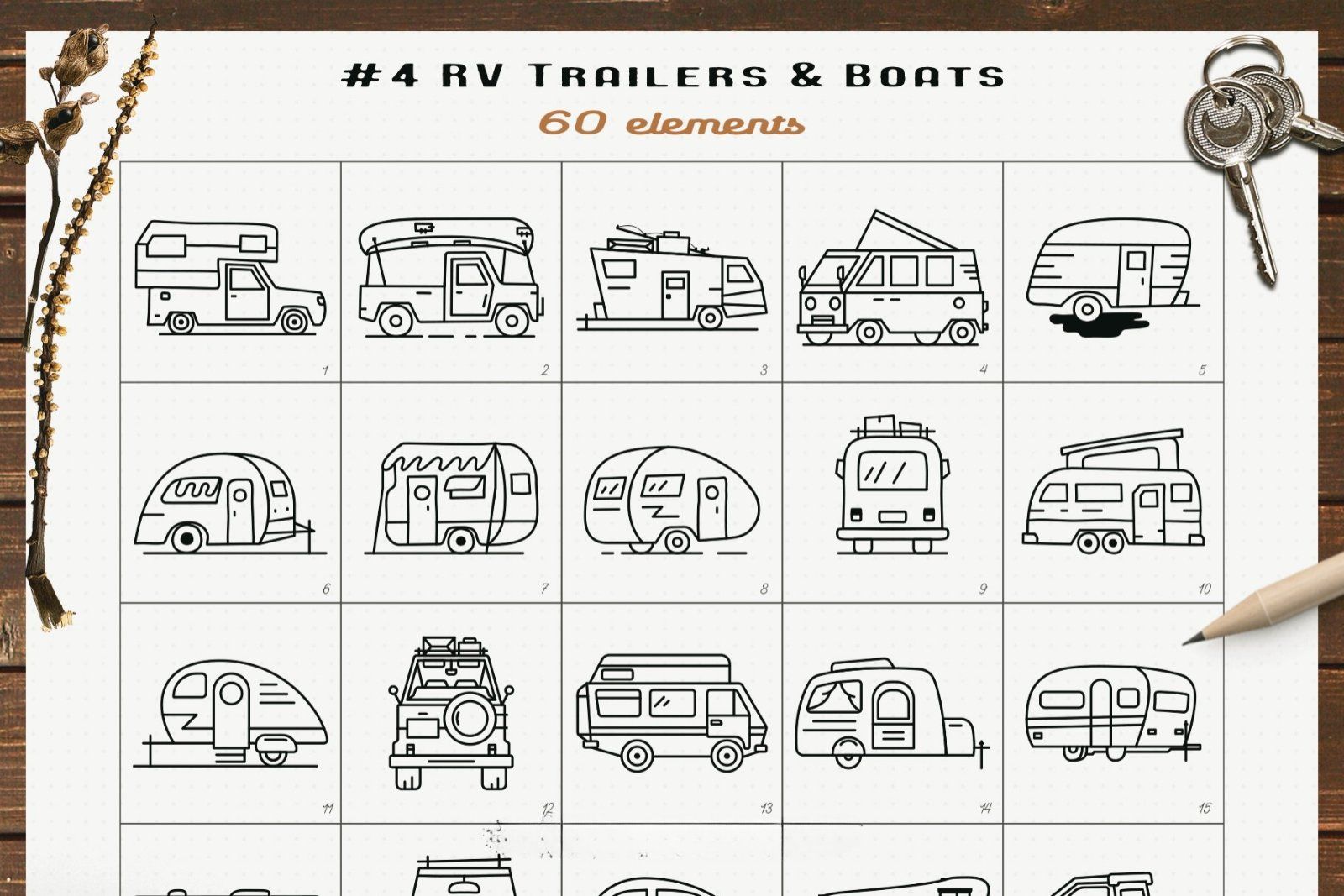 Simple Camp Scenes Creation Kit — image 9