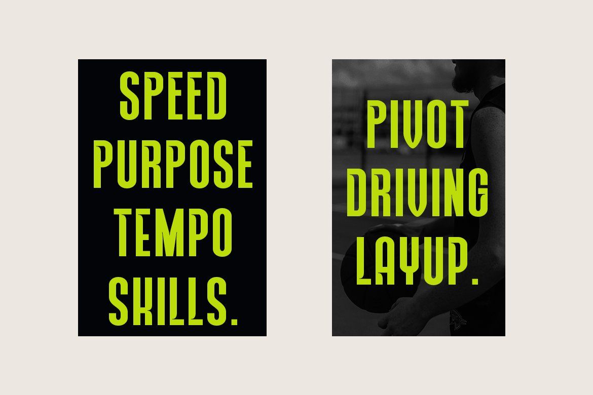 NEXORA - A Modern Condensed Display Font Family — image 5