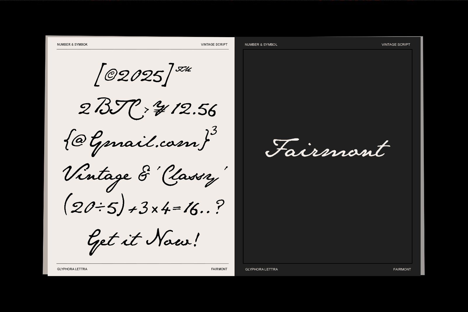 Fairmont - Hadwritten Vintage Font — image 8