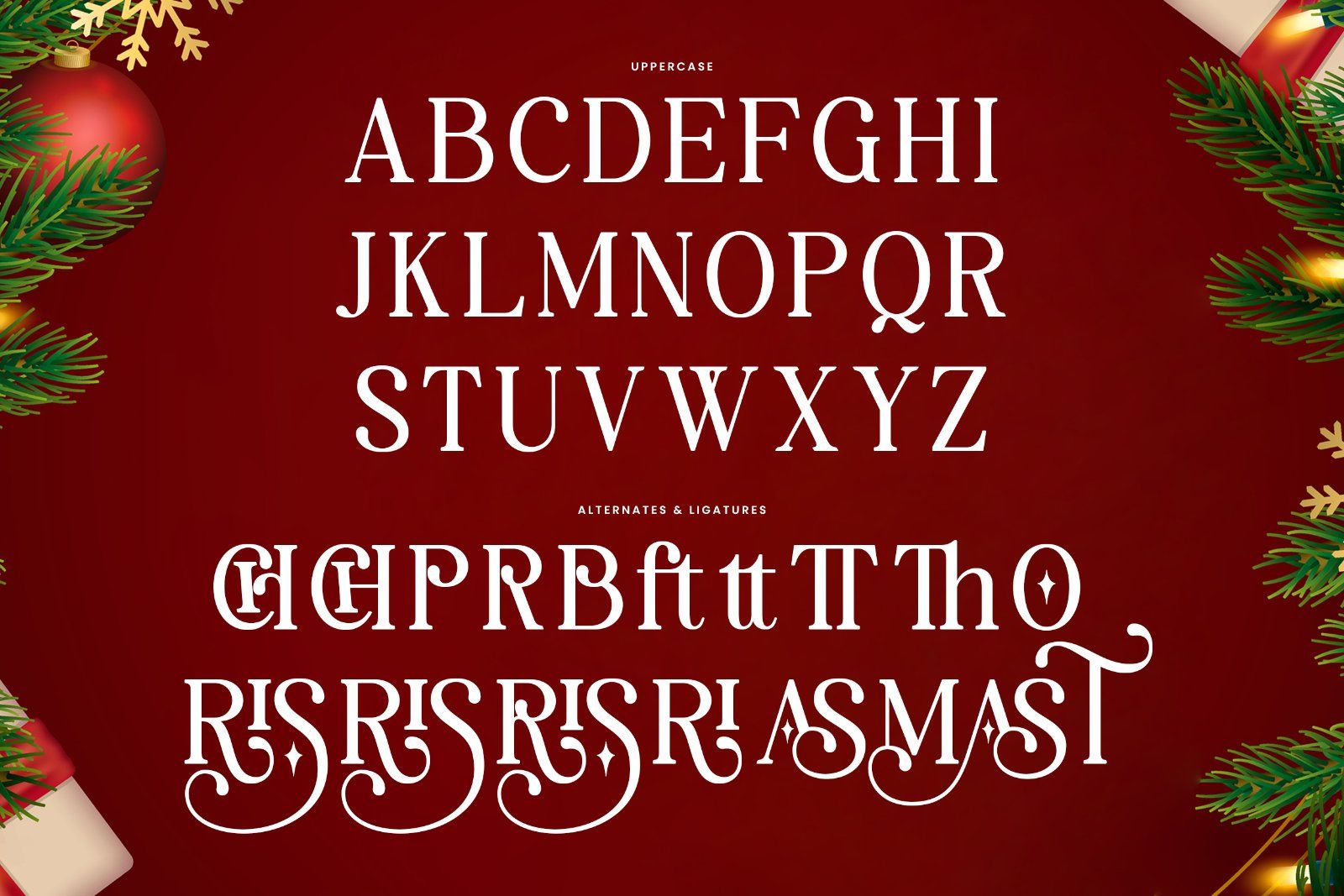 Christmas – Elegant Holiday Serif — image 8
