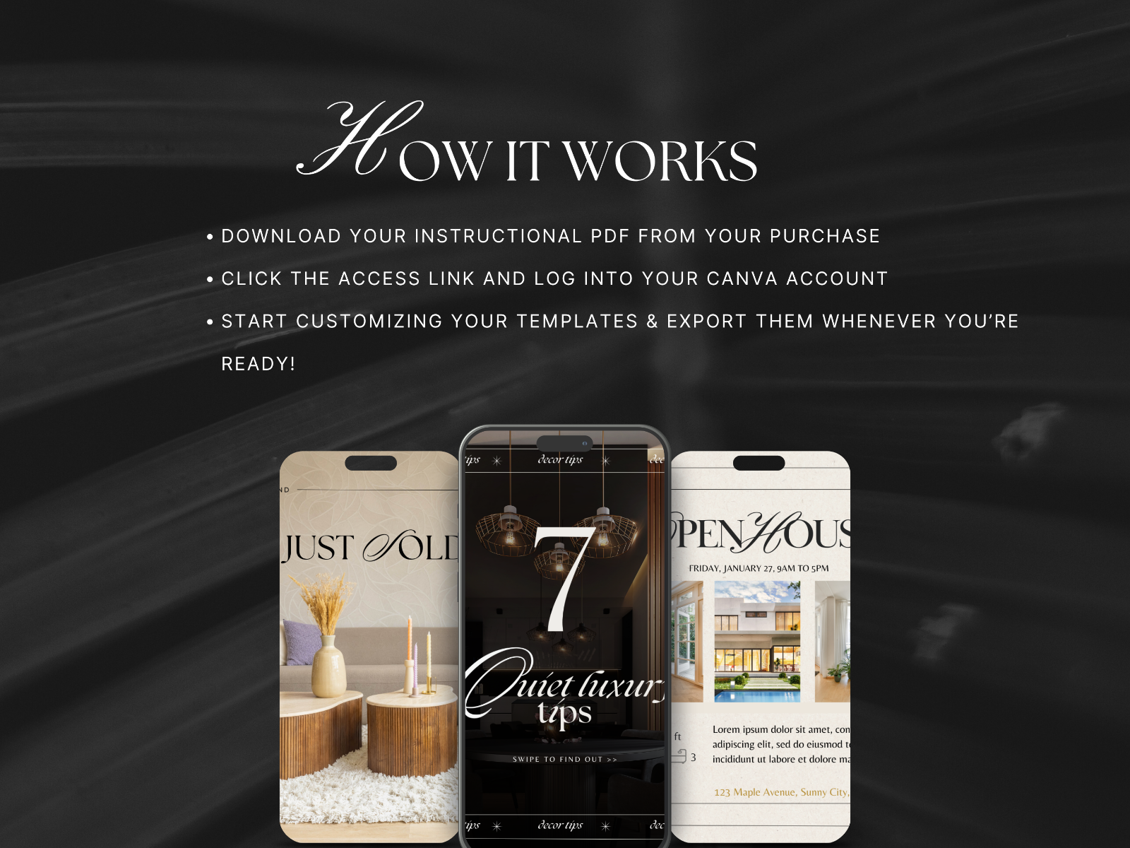 Real Estate Instagram Canva Templates — image 8