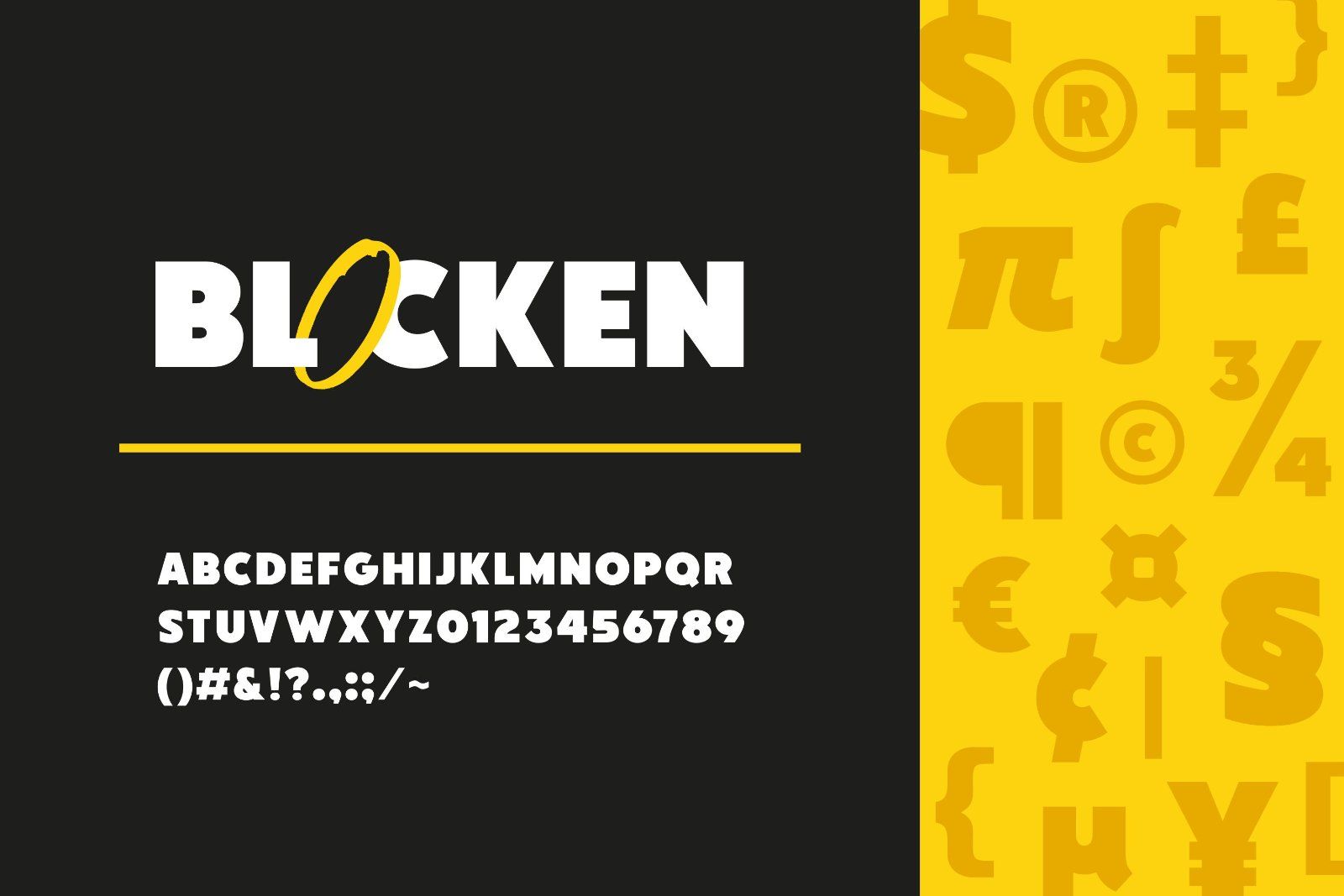Blocken Font Duo — image 8