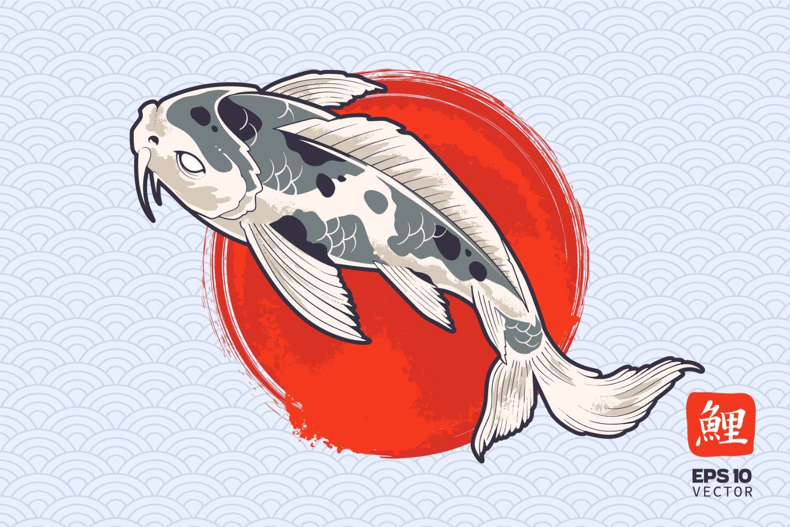 Koi Fish Vector Set — image 8