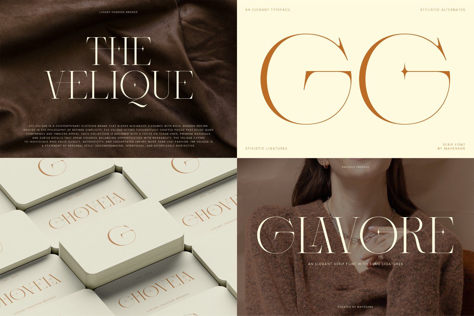 Modern Serif Fonts Bundle Collection — image 8