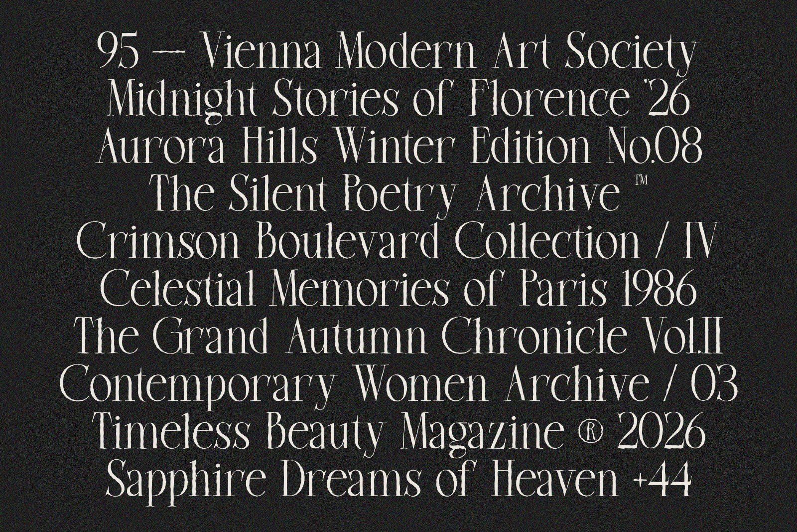 Magora | Modern Distressed Serif — image 6