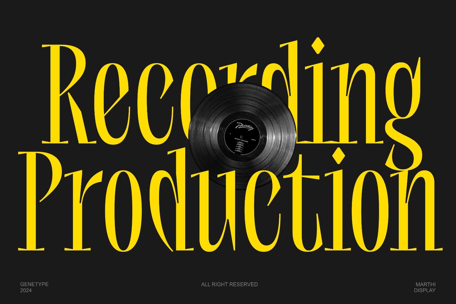 Marthi Display Serif Font — image 7