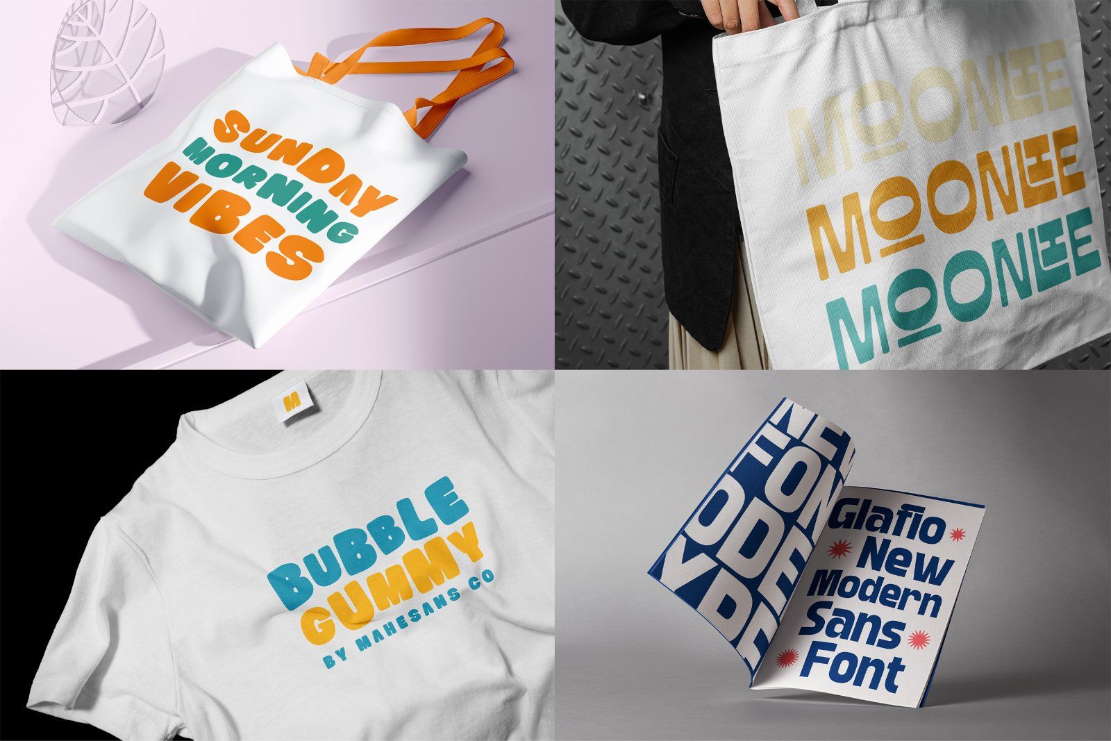 Sans Serif Fonts Bundle - Bold, Playful, Retro & Modern Typeface — image 8