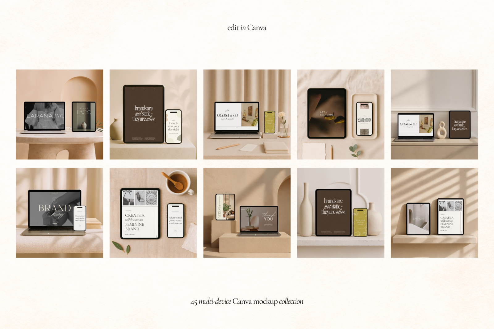 45 Multi Device Canva Mockups — image 8